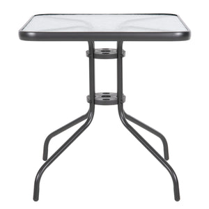 ΣΕΤ ΤΡΑΠΕΖΑΡΙΑΣ ΕΞ.ΧΩΡΟΥ 5ΤΜΧ FIGO HM10880.01 ΤΡΑΠΕΖΙ & ΚΑΡΕΚΛΕΣ ΜΕΤΑΛΛΙΚΑ ΓΚΡΙ - Pakobazaar