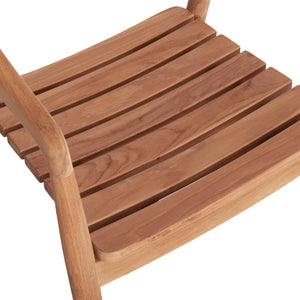 ΣΕΤ ΤΡΑΠΕΖΑΡΙΑΣ ΕΞ.ΧΩΡΟΥ 5ΤΜΧ EBENIZER HM10915 ΞΥΛΟ TEAK ΣΕ ΦΥΣΙΚΟ - Pakobazaar