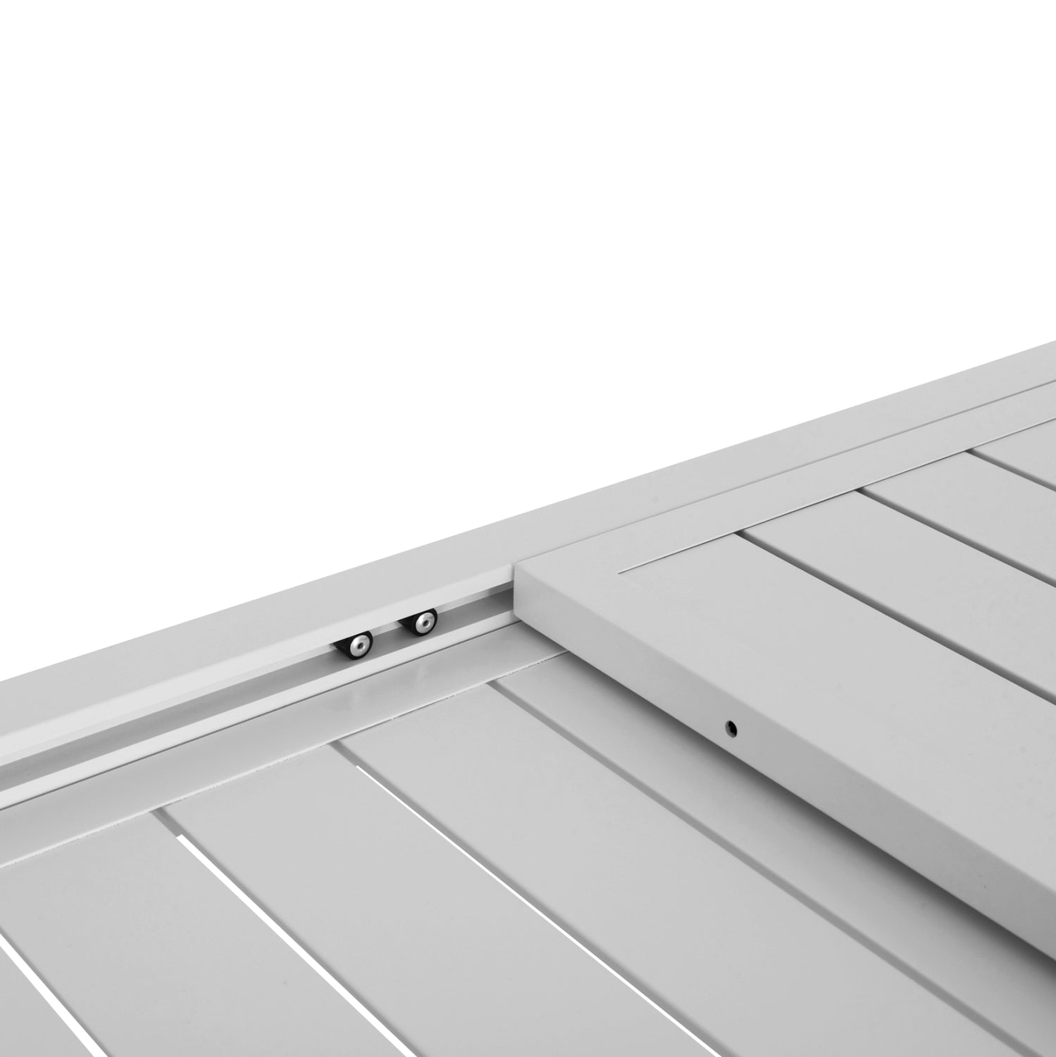 ΣΕΤ ΤΡΑΠΕΖΑΡΙΑΣ ΕΞ.ΧΩΡΟΥ 7ΤΜΧ KRUM HM21131 ΛΕΥΚΟ ΑΛΟΥΜΙΝΙΟ--P.E.RATTAN - Pakobazaar