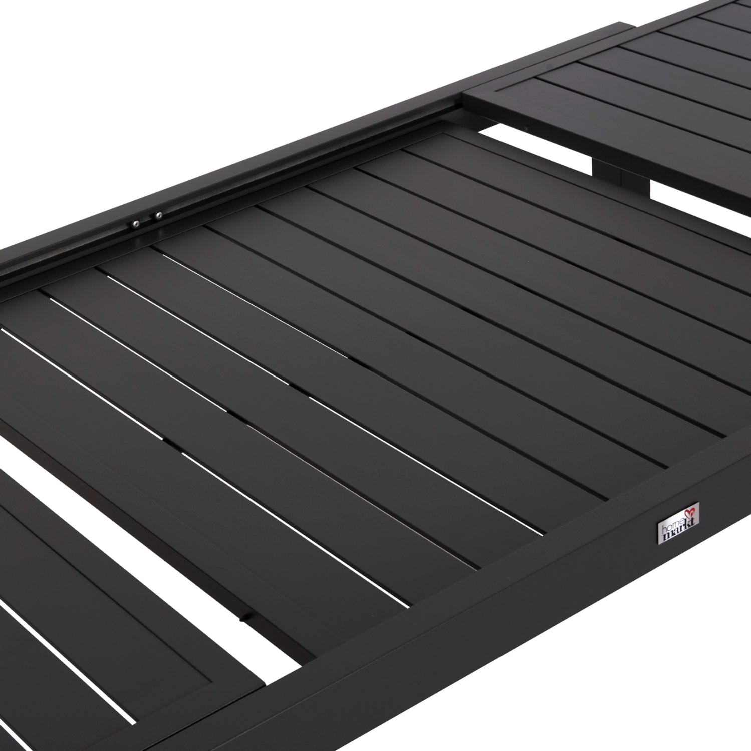 ΣΕΤ ΤΡΑΠΕΖΑΡΙΑΣ ΕΞ.ΧΩΡΟΥ 7ΤΜΧ KRUM HM21154 ΣΚΟΥΡΟ ΓΚΡΙ ΑΛΟΥΜΙΝΙΟ - Pakobazaar