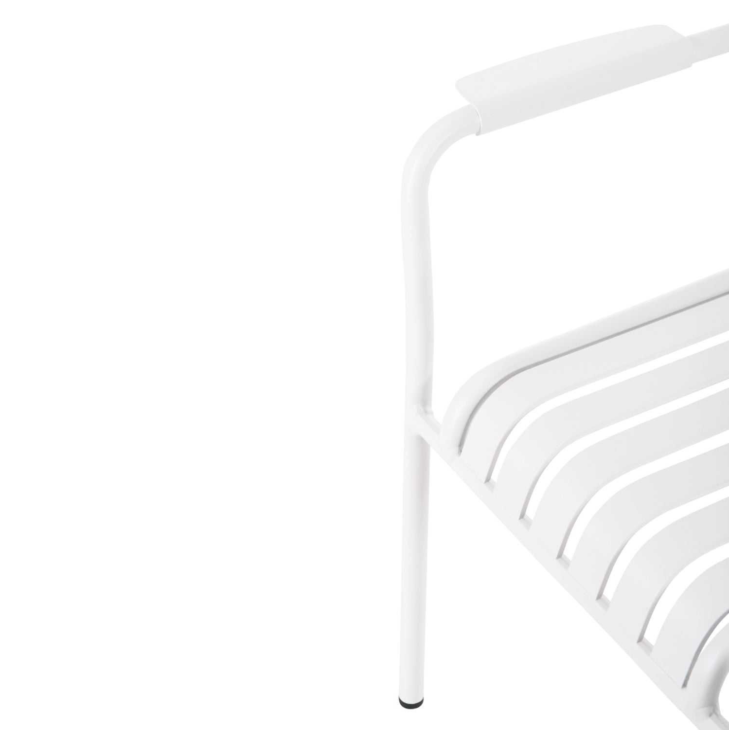 ΣΕΤ ΤΡΑΠΕΖΑΡΙΑΣ ΕΞ.ΧΩΡΟΥ 7ΤΜΧ KRUM HM21146 ΛΕΥΚΟ ΑΛΟΥΜΙΝΙΟ - Pakobazaar