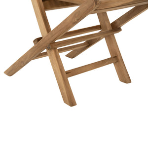 ΣΕΤ ΤΡΑΠΕΖΑΡΙΑΣ ΕΞΩΤ. ΧΩΡΟΥ 5ΤΜΧ KENDALL HM11956 ΜΑΣΙΦ ΞΥΛΟ TEAK ΦΥΣΙΚΟ - Pakobazaar