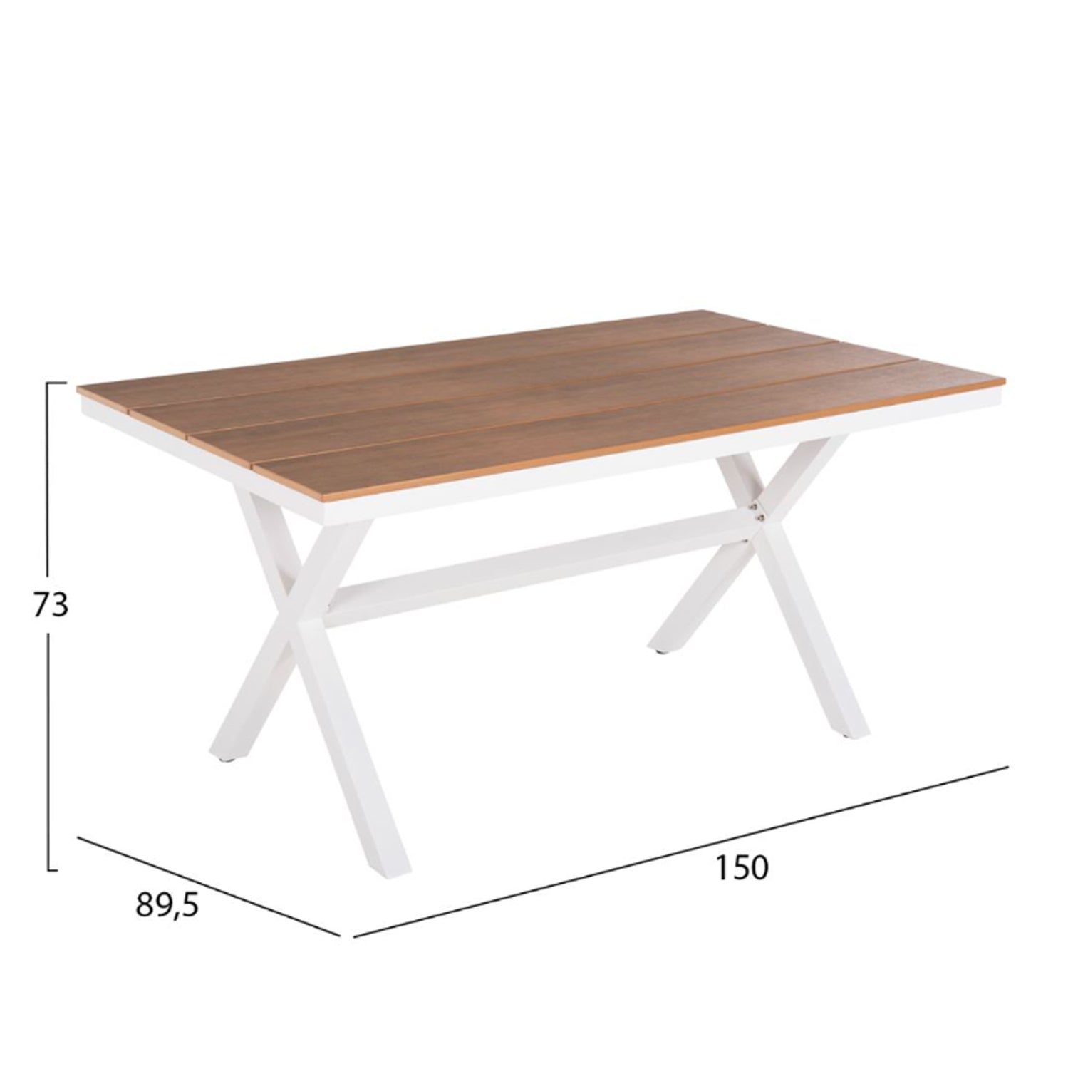 ΣΕΤ ΤΡΑΠΕΖΑΡΙΑΣ ΕΞΩΤ.ΧΩΡΟΥ 6TMX TAWNEE HM21108-ΤΡΑΠΕΖΙ-ΠΑΓΚΑΚΙ-ΠΟΛΥΘΡΟΝΕΣ & ΚΑΡΕΚΛΕΣ - Pakobazaar