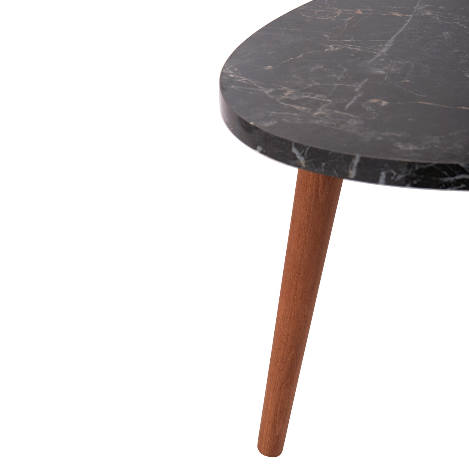 ΣΕΤ ΤΡΑΠΕΖΙ ΣΑΛΟΝΙΟΥ & 3 ΒΟΗΘ.ΤΡΑΠΕΖΙΑ VITAL HM18180.02 ΜΕΛΑΜΙΝΗ ΜΑΥΡΟ ΜΑΡΜΑΡΟ-ΚΑΡΥΔΙ ΠΟΔΙΑ - Pakobazaar