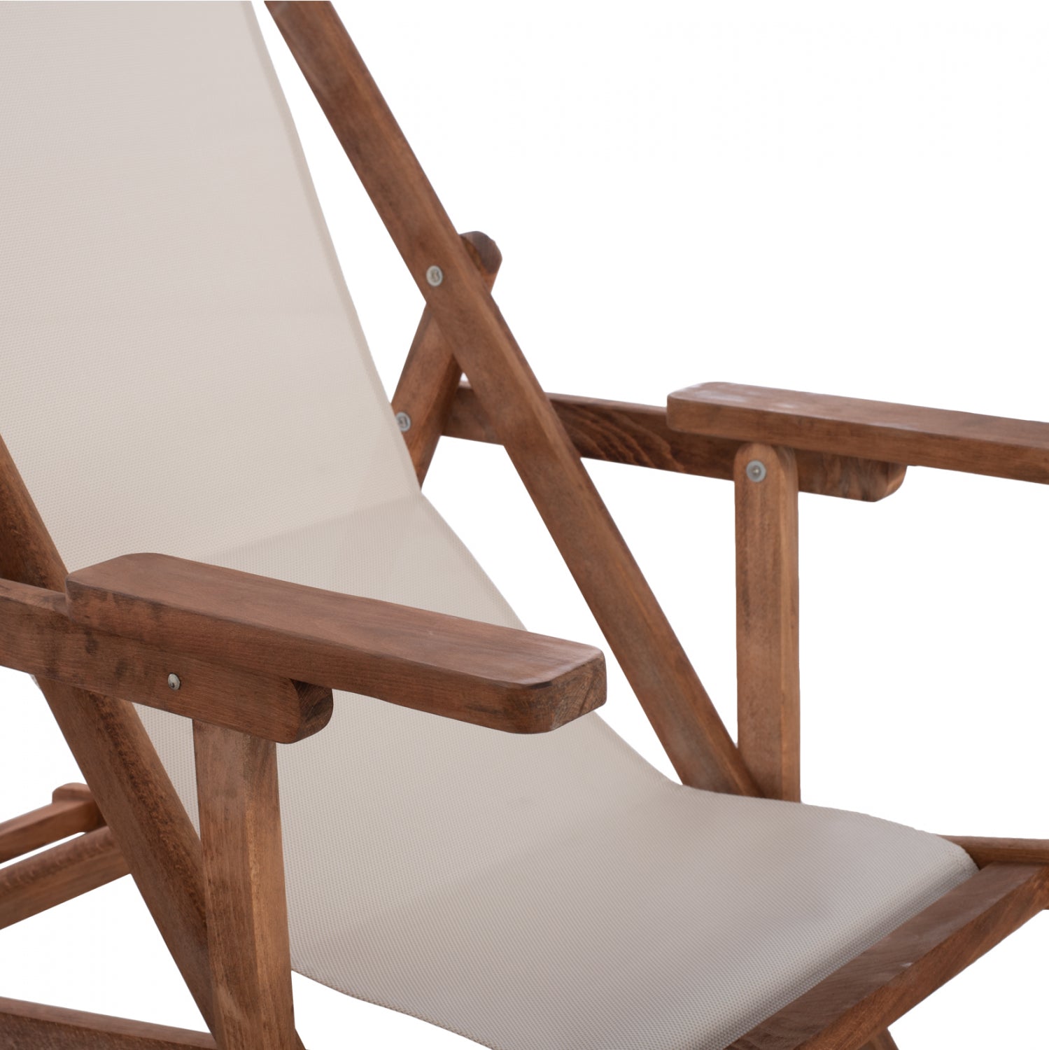 ΣΕΖΛΟΝΓΚ ΛΗΜΝΟΣ ΜΕ ΜΠΡΑΤΣΑ ΕΜΠ/ΣΜΟΣ ΚΑΡΥΔΙ ΜΕ PVC 2Χ1 ΕΚΡΟΥ HM11433.01 62,5x97x105εκ. - Pakobazaar