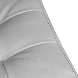 ΣΚΑΜΠΩ 37Χ37Χ35εκ ΜΕ PU ΛΕΥΚΟ PUNK HM264.02 - Pakobazaar