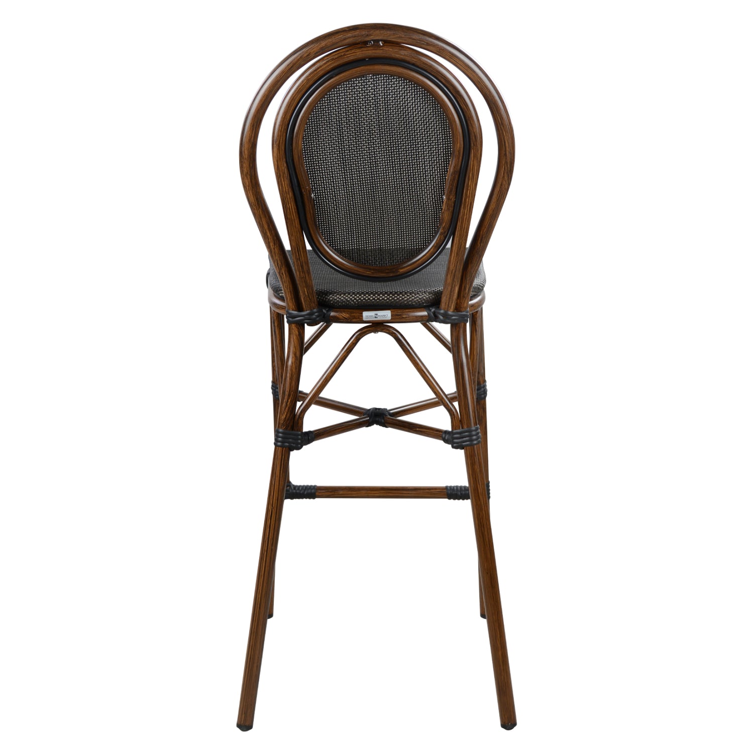 ΣΚΑΜΠΟ ΑΛΟΥΜΙΝΙΟΥ AZARIA HM5059 BAMBOO LOOK ΚΑΦΕ ΜΕ TEXTLINE 44x52x115Υεκ - Pakobazaar