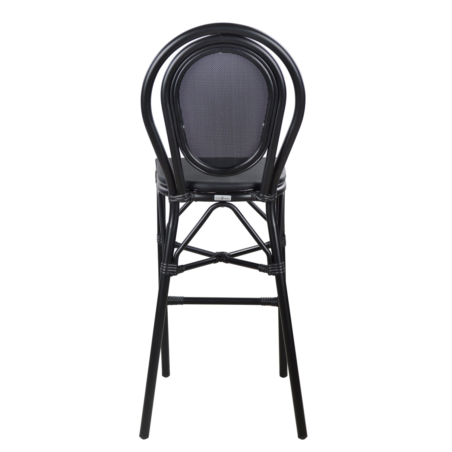 ΣΚΑΜΠΟ ΑΛΟΥΜΙΝΙΟΥ AZARIA HM5060 BAMBOO LOOK ΜΑΥΡΟ ΜΕ TEXTLINE 44x52x115Υεκ. - Pakobazaar