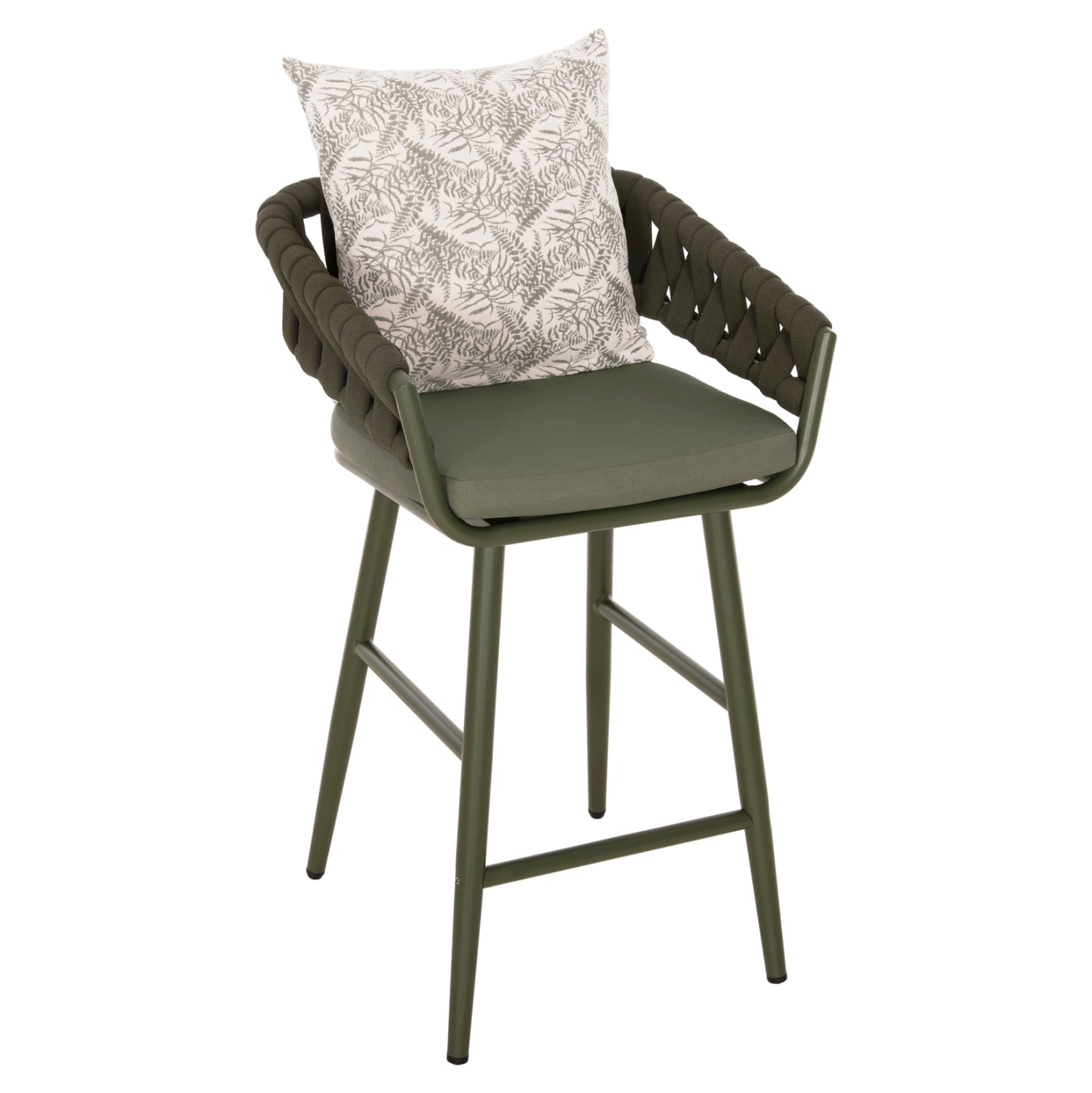 ΣΚΑΜΠΟ ΑΛΟΥΜΙΝΙΟΥ CAMDEN HM6142.09 ΜΑΞΙΛΑΡΙ ΜΕ PRINT-DARK OLIVE 56x60x108Υεκ. - Pakobazaar