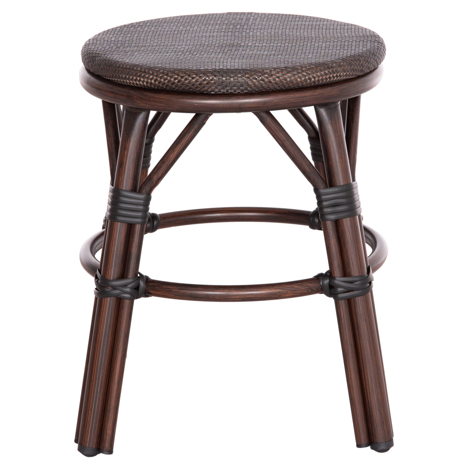 ΣΚΑΜΠΟ ΑΛΟΥΜΙΝΙΟΥ CHINO HM6285.01 BAMBOO LOOK ΚΑΦΕ-TEXTILENE ΚΑΦΕ Φ36x46Υεκ. - Pakobazaar