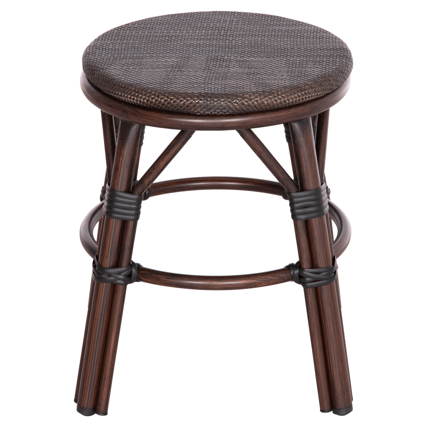 ΣΚΑΜΠΟ ΑΛΟΥΜΙΝΙΟΥ CHINO HM6285.01 BAMBOO LOOK ΚΑΦΕ-TEXTILENE ΚΑΦΕ Φ36x46Υεκ. - Pakobazaar