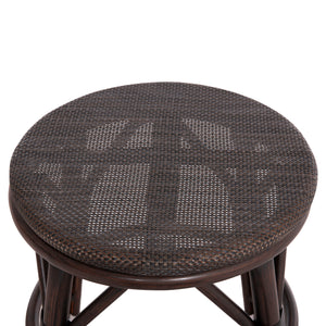 ΣΚΑΜΠΟ ΑΛΟΥΜΙΝΙΟΥ CHINO HM6285.01 BAMBOO LOOK ΚΑΦΕ-TEXTILENE ΚΑΦΕ Φ36x46Υεκ. - Pakobazaar