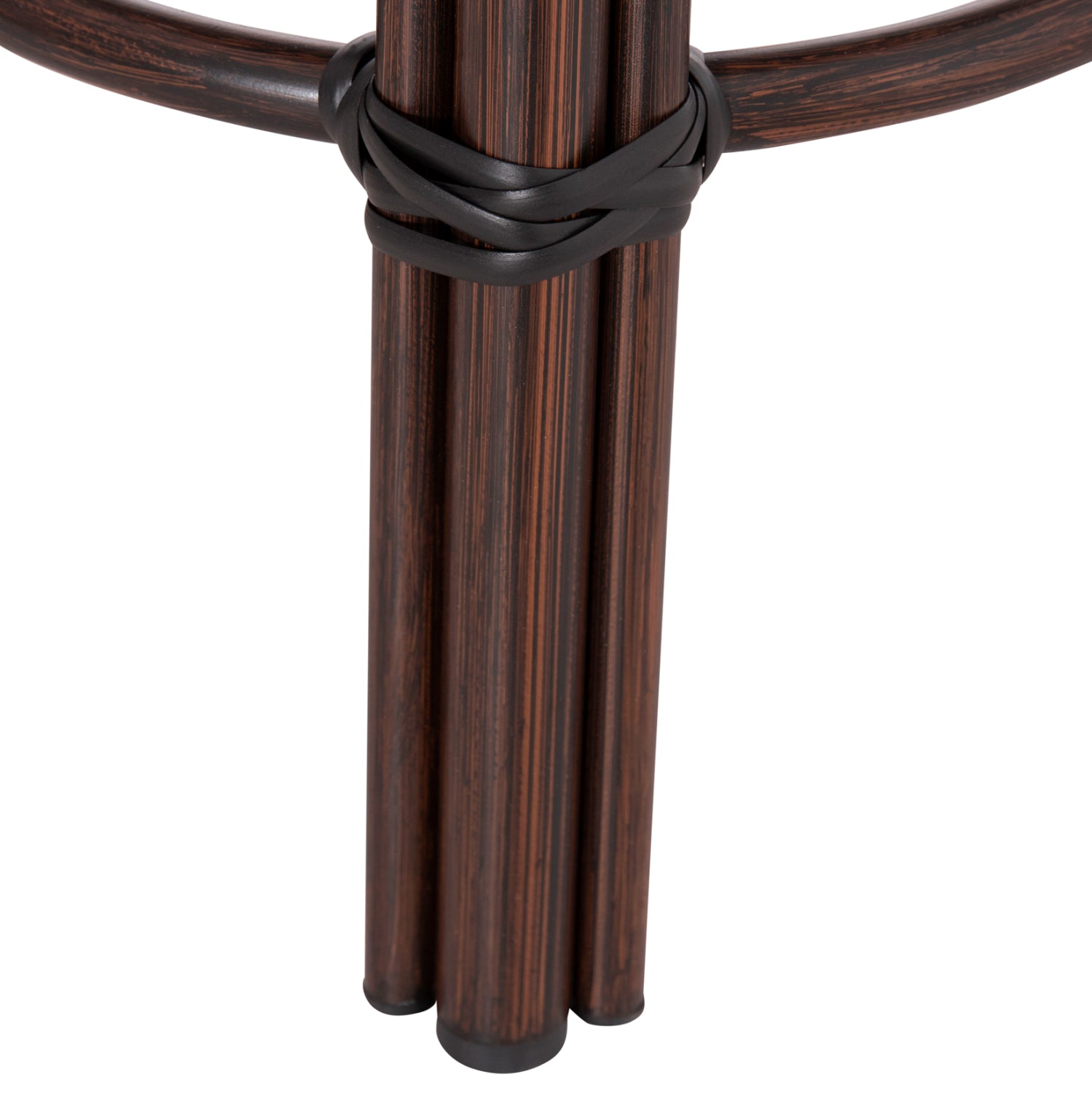 ΣΚΑΜΠΟ ΑΛΟΥΜΙΝΙΟΥ CHINO HM6285.01 BAMBOO LOOK ΚΑΦΕ-TEXTILENE ΚΑΦΕ Φ36x46Υεκ. - Pakobazaar