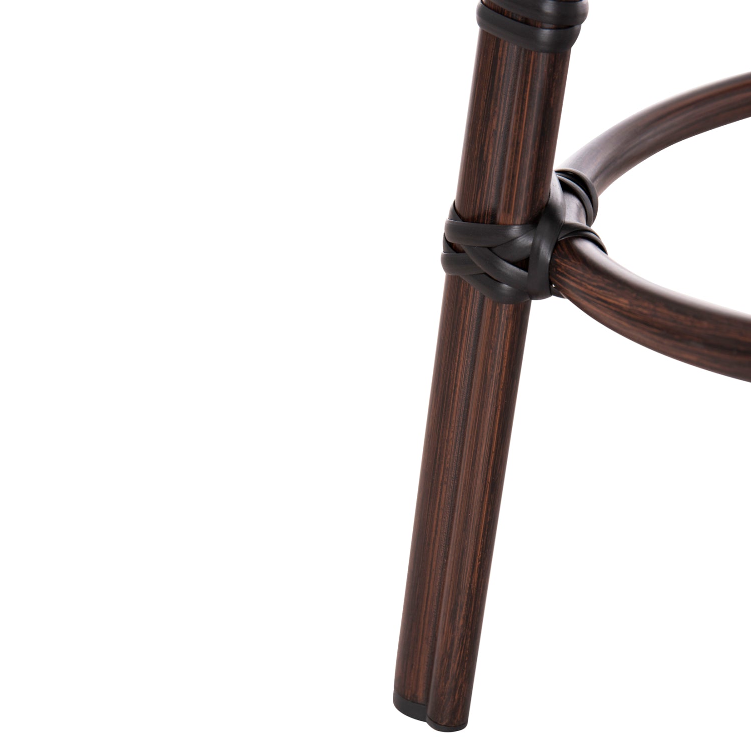 ΣΚΑΜΠΟ ΑΛΟΥΜΙΝΙΟΥ CHINO HM6285.01 BAMBOO LOOK ΚΑΦΕ-TEXTILENE ΚΑΦΕ Φ36x46Υεκ. - Pakobazaar
