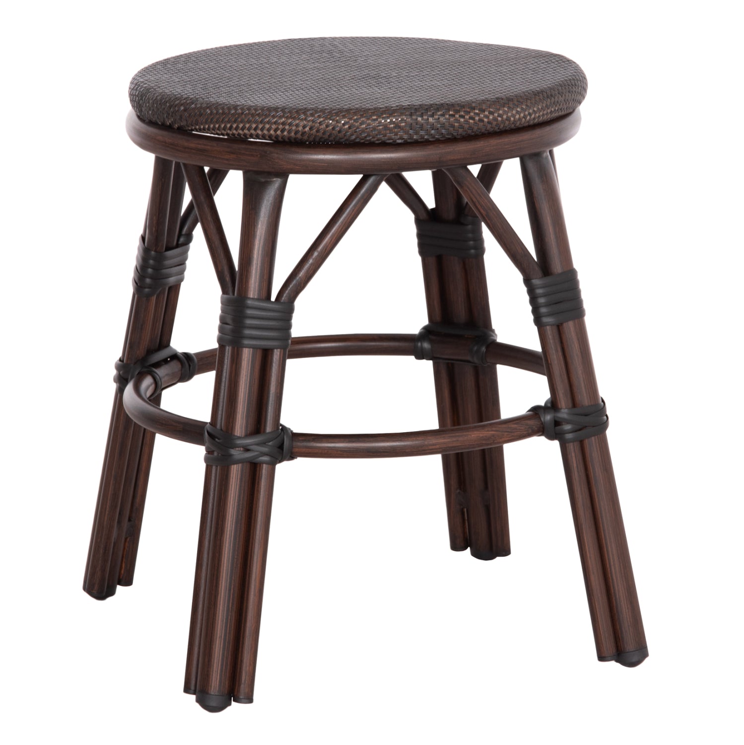 ΣΚΑΜΠΟ ΑΛΟΥΜΙΝΙΟΥ CHINO HM6285.01 BAMBOO LOOK ΚΑΦΕ-TEXTILENE ΚΑΦΕ Φ36x46Υεκ. - Pakobazaar