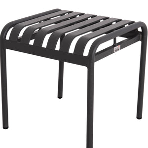 ΣΚΑΜΠΟ ΑΛΟΥΜΙΝΙΟΥ RACHEL HM6340.01 ΓΚΡΙ 45x45x46Υεκ. - Pakobazaar