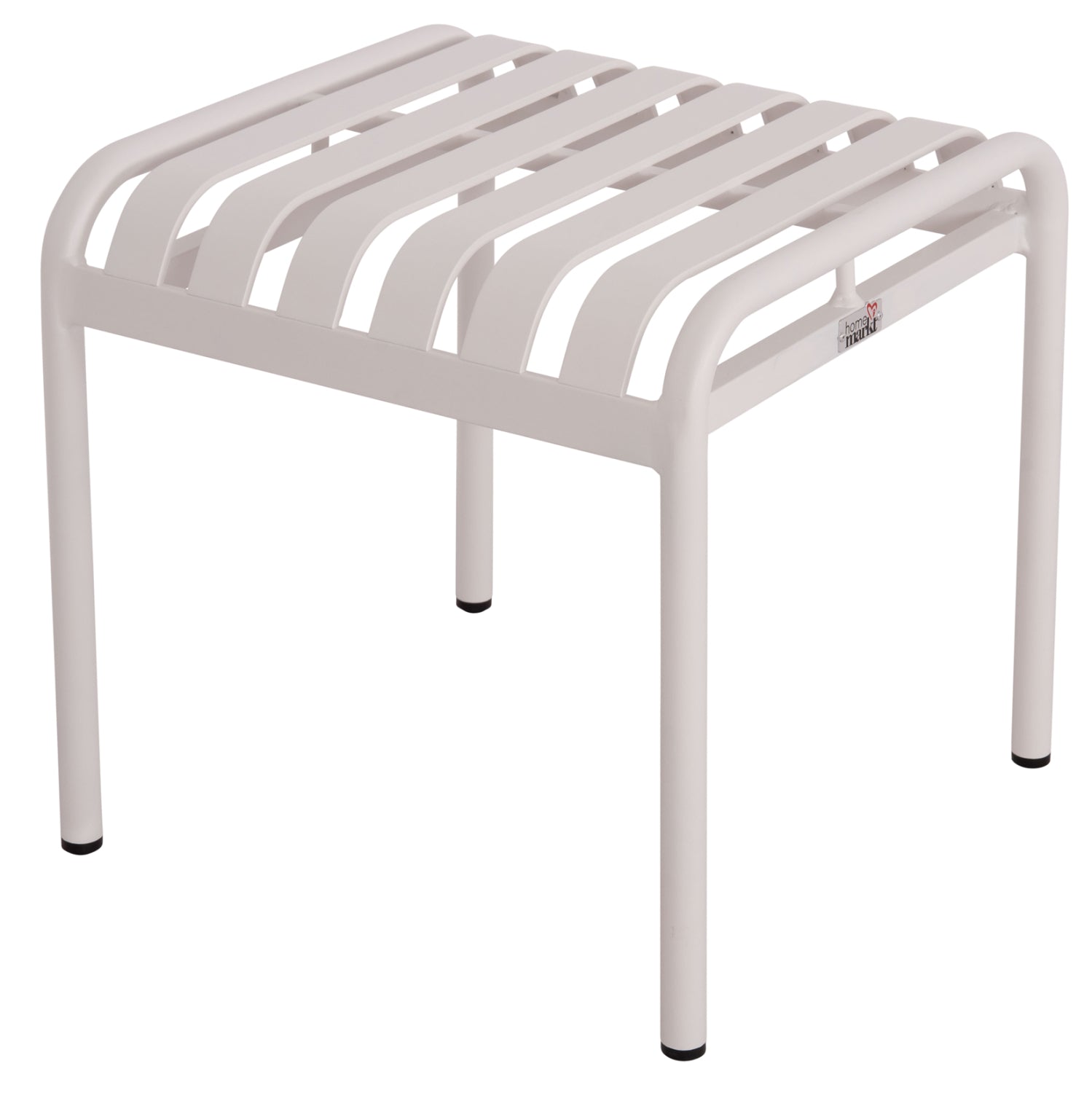 ΣΚΑΜΠΟ ΑΛΟΥΜΙΝΙΟΥ RACHEL HM6340.02 ΛΕΥΚΟ 45x45x46Υεκ. - Pakobazaar