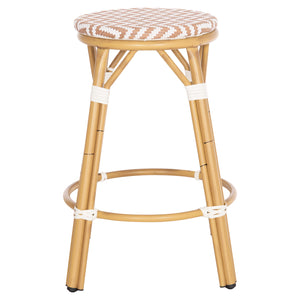 ΣΚΑΜΠΟ ΑΛΟΥΜΙΝΙΟΥ ΜΕΣ.ΥΨΟΥΣ CHINO HM6286.04 BAMBOO LOOK ΦΥΣΙΚΟ & TEXTILENE 43x43x65Υεκ - Pakobazaar