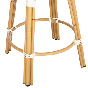 ΣΚΑΜΠΟ ΑΛΟΥΜΙΝΙΟΥ ΜΕΣ.ΥΨΟΥΣ CHINO HM6286.04 BAMBOO LOOK ΦΥΣΙΚΟ & TEXTILENE 43x43x65Υεκ - Pakobazaar