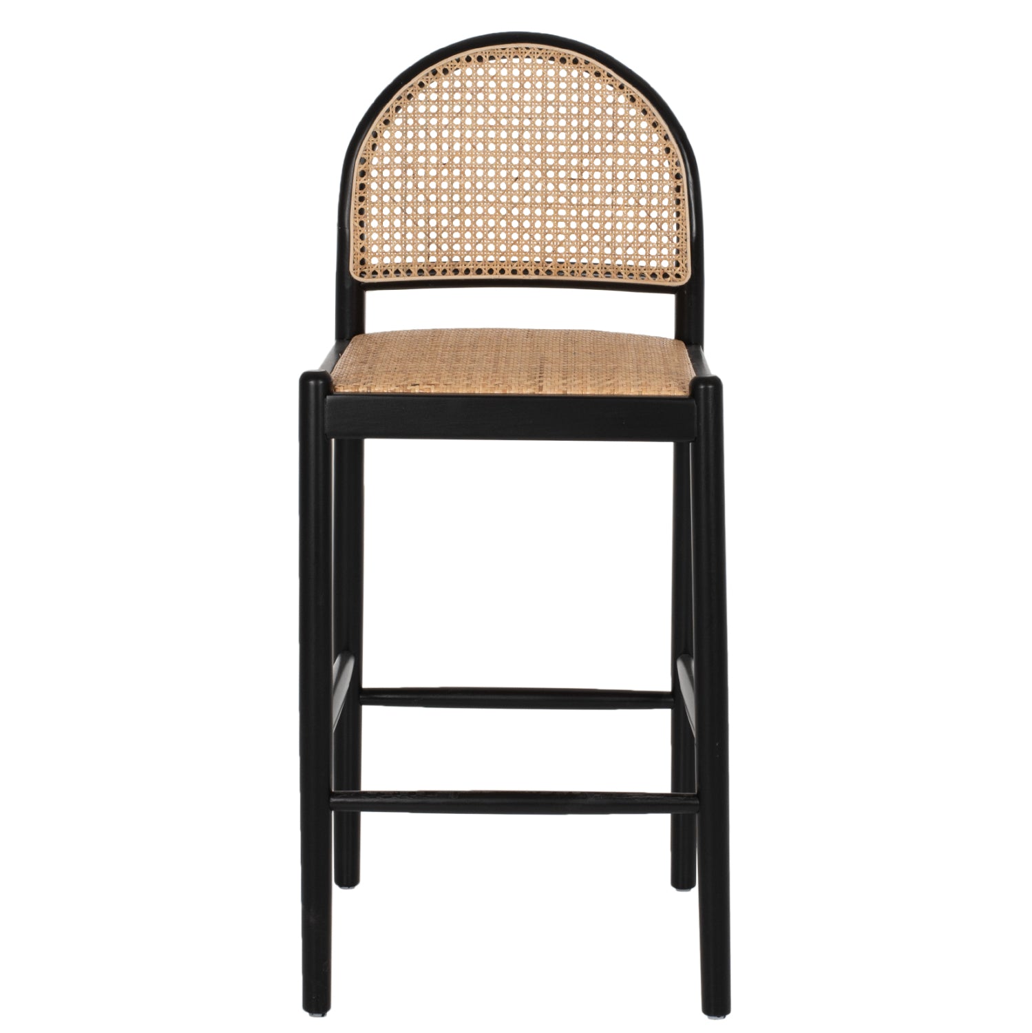 ΣΚΑΜΠΟ ΑΠΟ ΟΞΙΑ-RATTAN ΑΨΙΔΑ ΠΛΑΤΗ ΜΑΥΡΟ 43,5x50x98ΥεκHM9408.02 - Pakobazaar