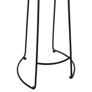 ΣΚΑΜΠΟ BAR ELEANOR HM8363.11 ΜΑΣΙΦ ΞΥΛΟ ΑΚΑΚΙΑΣ-ΜΕΤΑΛΛΟ 50x43x78Υεκ. - Pakobazaar