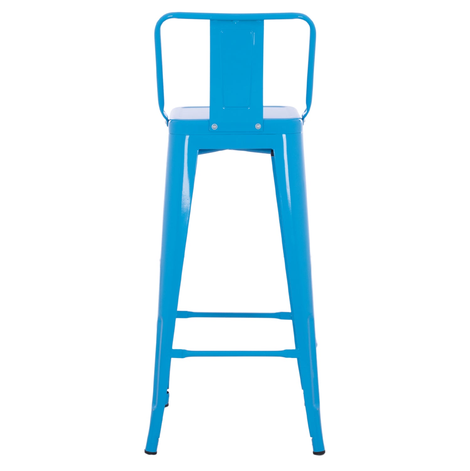 ΣΚΑΜΠΟ BAR-PRO ME ΠΛΑΤΗ ΜΕΤΑΛΛΙΚΟ MELITA HM8643.48 ΜΠΛΕ 42x42x100Υεκ. - Pakobazaar