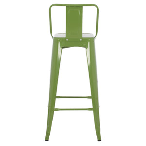 ΣΚΑΜΠΟ BAR ΜΕΤΑΛΛΙΚΟ MELITA ME ΠΛΑΤΗ ΣΕ LIGHT OLIVE GREEN HM8643.13 43Χ43Χ100Yεκ. - Pakobazaar