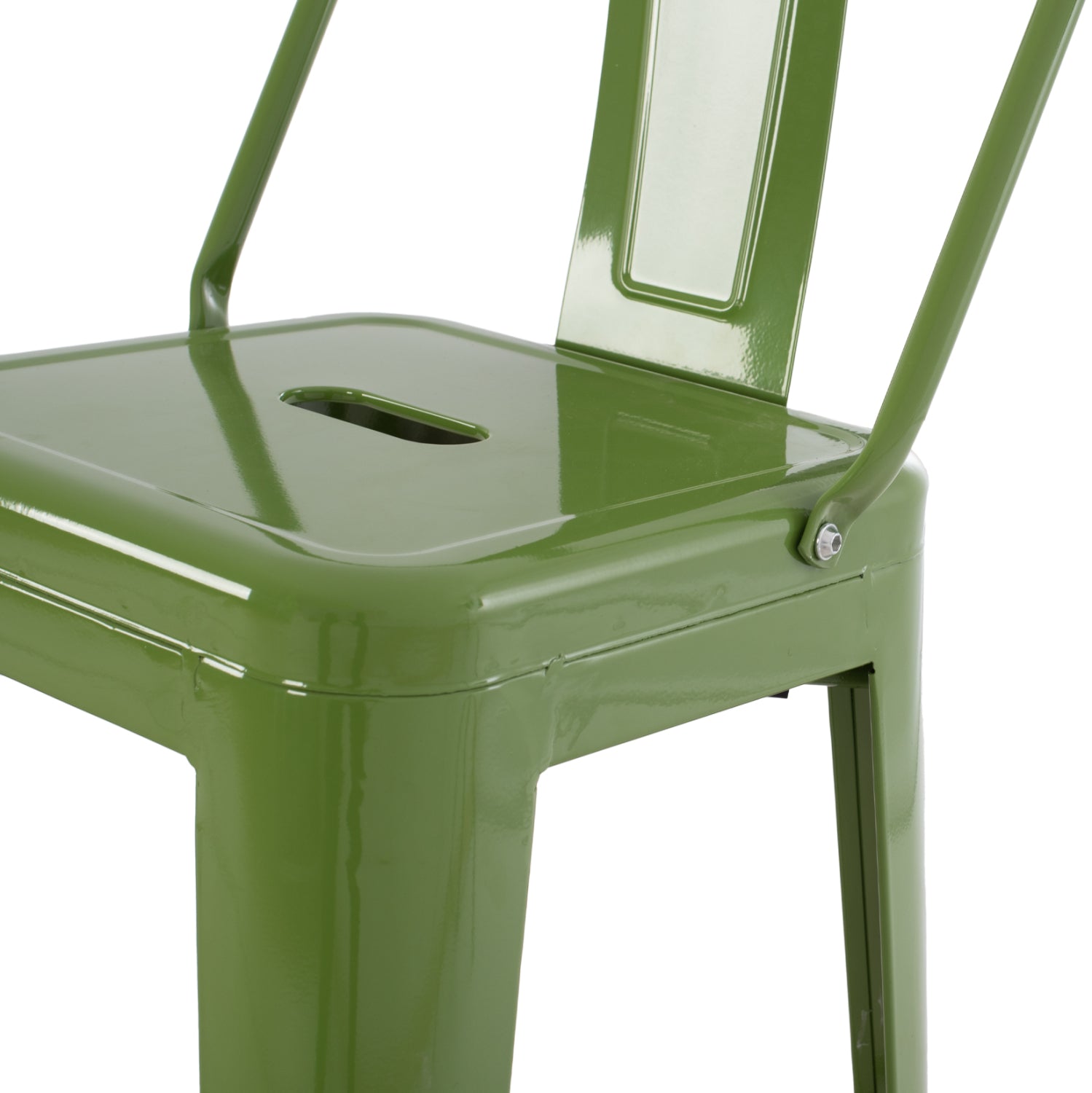 ΣΚΑΜΠΟ BAR ΜΕΤΑΛΛΙΚΟ MELITA ME ΠΛΑΤΗ ΣΕ LIGHT OLIVE GREEN HM8643.13 43Χ43Χ100Yεκ. - Pakobazaar