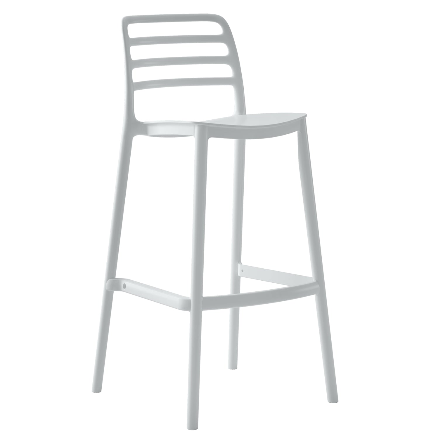 ΣΚΑΜΠΟ BAR ΠΟΛΥΠΡΟΠΥΛΕΝΙΟΥ SNOD HM6099.01 ΛΕΥΚΟ 37,2x50x101,5Υεκ. - Pakobazaar