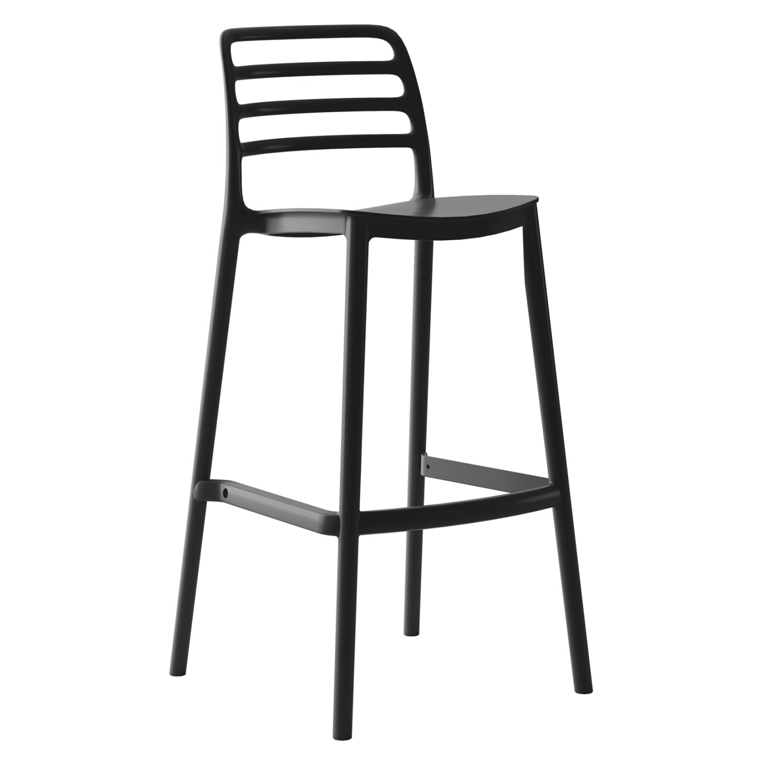 ΣΚΑΜΠΟ BAR ΠΟΛΥΠΡΟΠΥΛΕΝΙΟΥ SNOD HM6099.02 ΜΑΥΡΟ 37,2x50x101,5Υεκ. - Pakobazaar