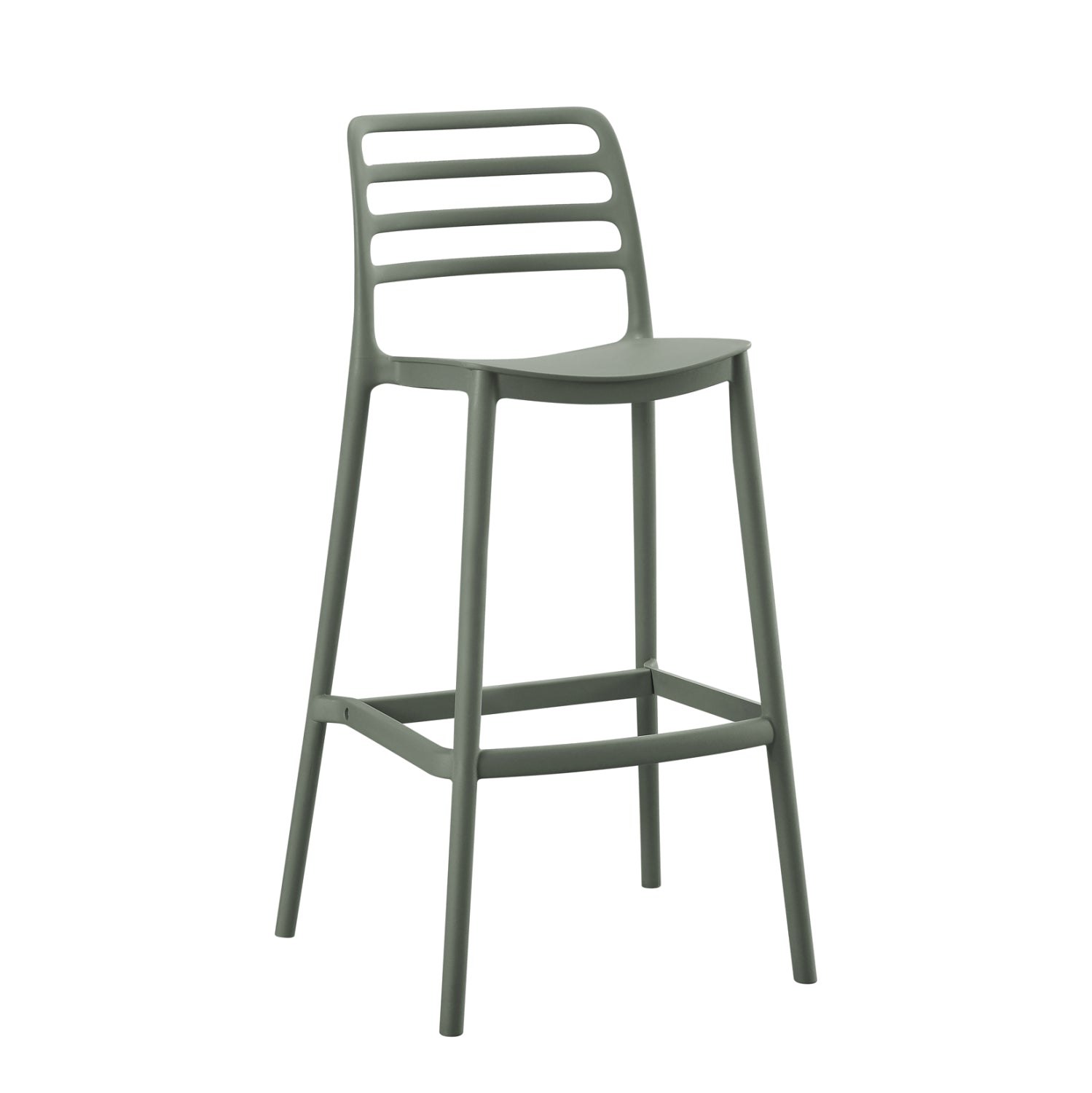 ΣΚΑΜΠΟ BAR ΠΟΛΥΠΡΟΠΥΛΕΝΙΟΥ SNOD HM6099.07 OLIVE GREEN 37,2x50x101,5Υεκ. - Pakobazaar