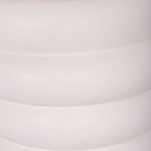 ΣΚΑΜΠΟ PUFFAT HM18172.02 FIBER CEMENT ΛΕΥΚΟ- ΞΥΛΟ TEAK TOP Φ45x46Υεκ. - Pakobazaar