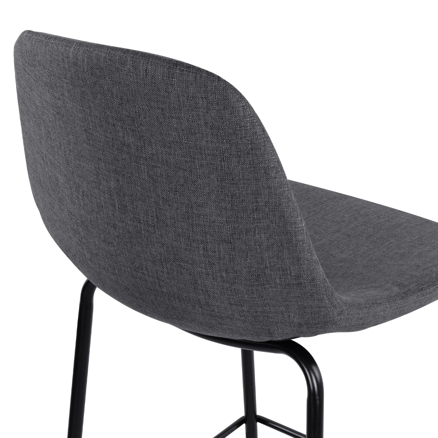 ΣΚΑΜΠΟ VINCENT HM9298.10 ΜΕΣΑΙΟΥ ΥΨΟΥΣ ΓΚΡΙ  ΜΕ ΜΕΤΑΛΛΙΚΑ ΠΟΔΙΑ 47x51x96 εκ. - Pakobazaar