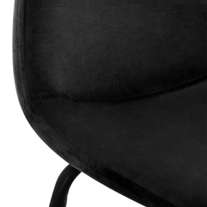 ΣΚΑΜΠΟ VINCENT HM9298.14 ΜΕΣΑΙΟΥ ΥΨΟΥΣ ΜΑΥΡΟ ΜΕ ΜΕΤΑΛΛΙΚΑ ΠΟΔΙΑ 47x51x96 εκ. - Pakobazaar