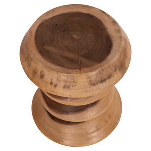 ΣΚΑΜΠΟ ΚΥΛΙΝΔΡΙΚΟ BELLOWS HM18235.11 ΜΑΣΙΦ ΞΥΛΟ SUAR ΦΥΣΙΚΟ Φ35x45Υεκ. - Pakobazaar