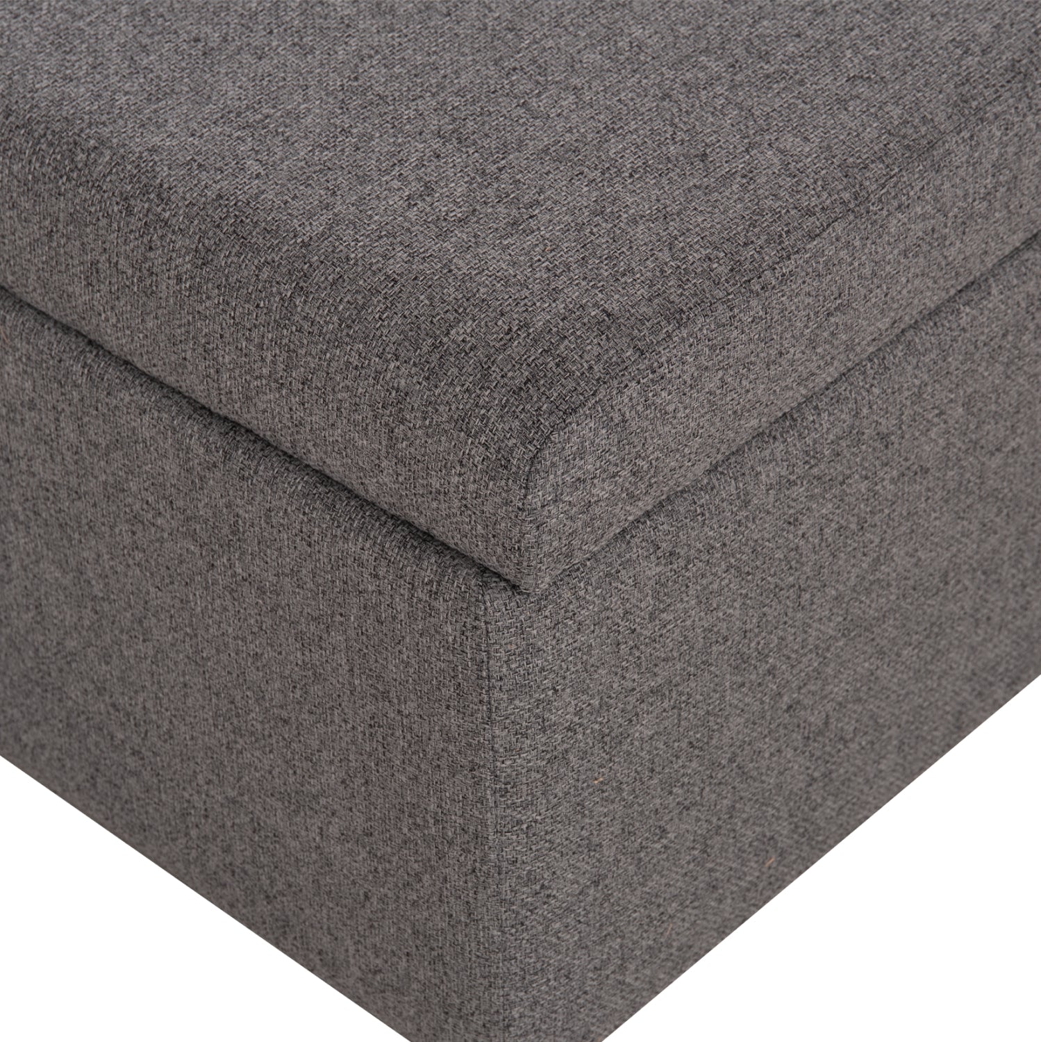 ΣΚΑΜΠΟ ΜΕ ΑΝΑΔΙΠΛΟΥΜΕΝΟ ΡΑΝΤΖΟ & ΣΤΡΩΜΑ INGE HM3343.01 ΓΚΡΙ ΥΦΑΣΜΑ 166x75x40Υεκ