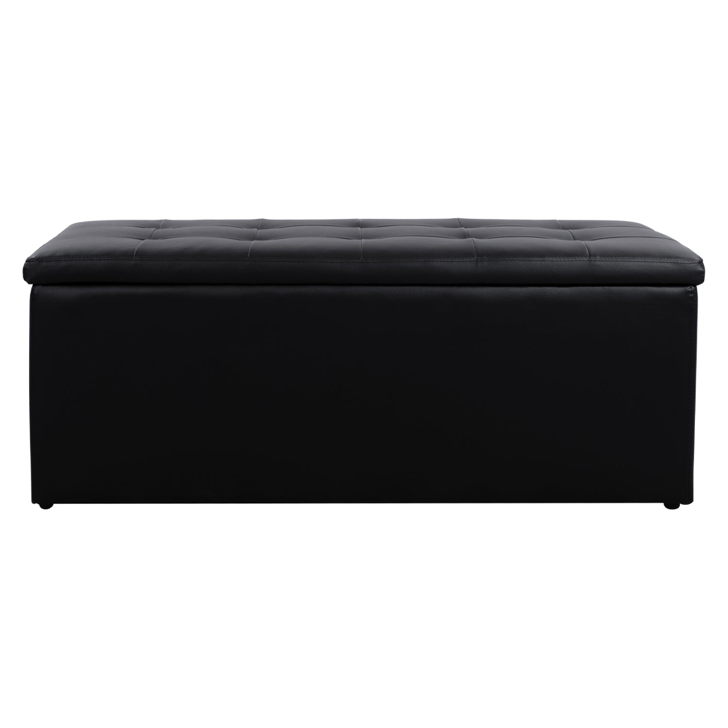 ΣΚΑΜΠΟ PU ΜΕ ΑΠΟΘΗΚΕΥΤΙΚΟ ΧΩΡΟ TRISCUBE ΜΑΥΡΟ HM223.01 121x51.5x50Υ εκ. - Pakobazaar