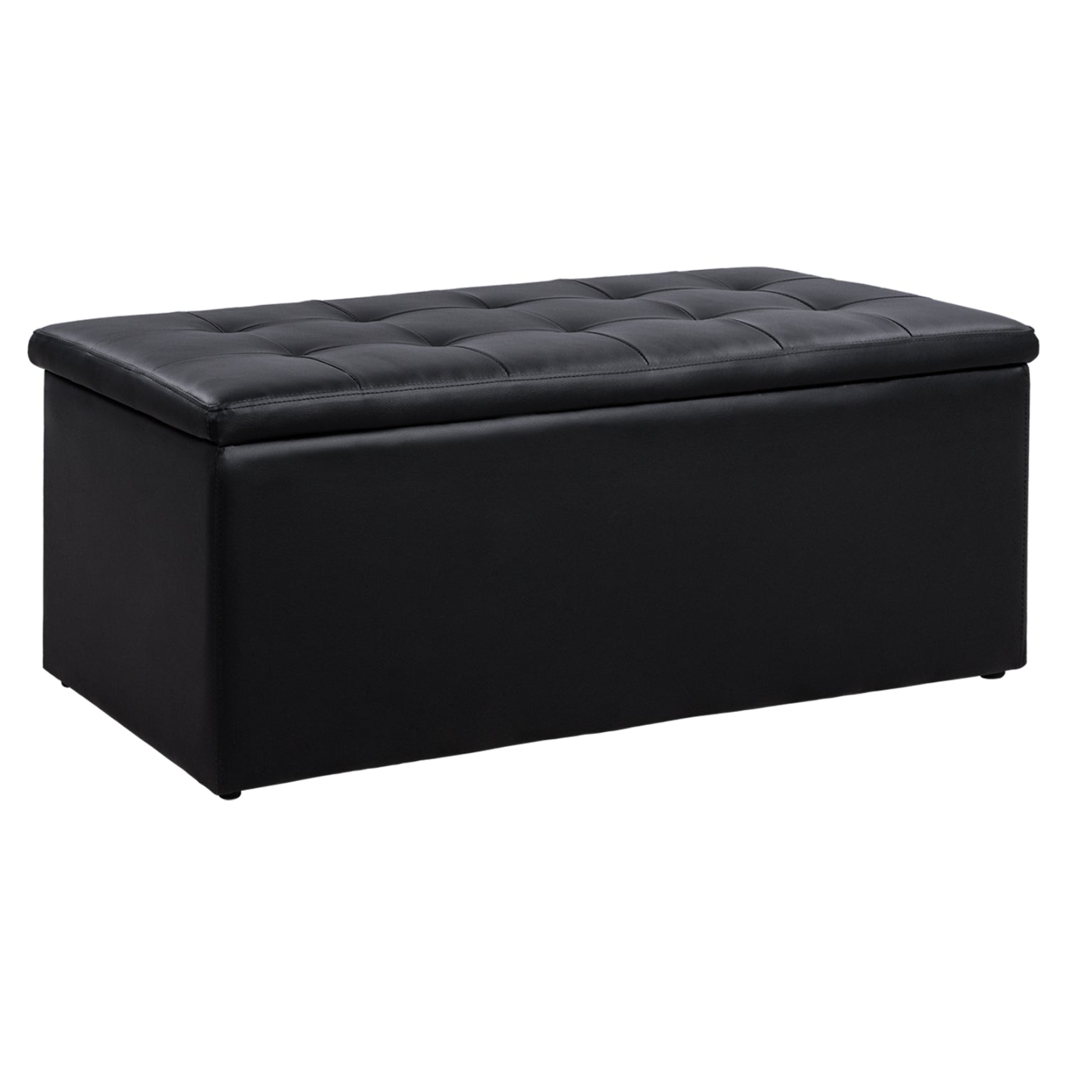 ΣΚΑΜΠΟ PU ΜΕ ΑΠΟΘΗΚΕΥΤΙΚΟ ΧΩΡΟ TRISCUBE ΜΑΥΡΟ HM223.01 121x51.5x50Υ εκ. - Pakobazaar