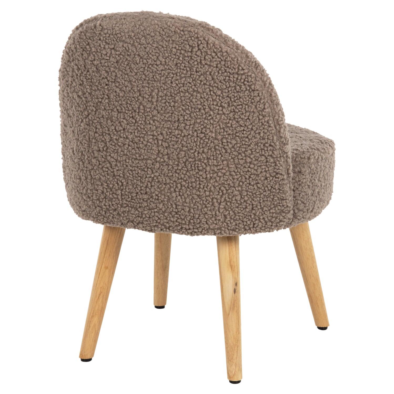 ΣΚΑΜΠΟ ΜΕ ΠΛΑΤΗ YASMINE ΜΠΟΥΚΛΕ ΥΦΑΣΜΑ ΑΝΟΙΧΤΟ ΚΑΦΕ HM8395.25 47x46x64,5Y εκ. - Pakobazaar