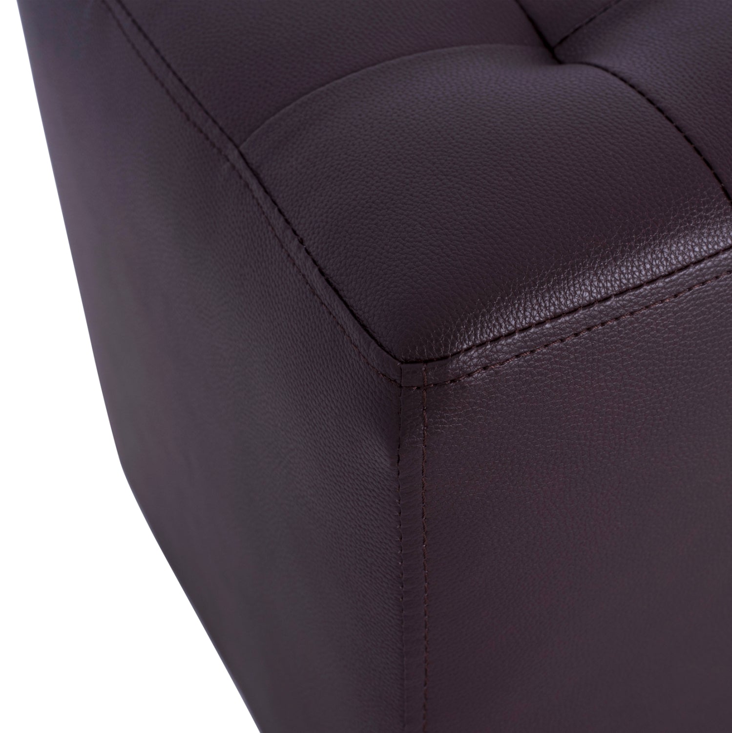 ΣΚΑΜΠΩ ΜΕ PU ΚΑΦΕ PUNK HM264.03 37x37x35εκ - Pakobazaar
