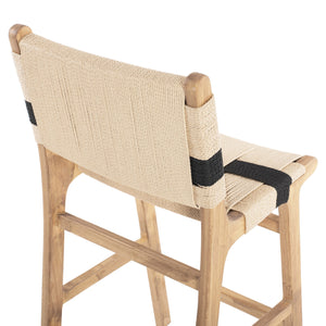 ΣΚΑΜΠΟ ΜΕΣΑΙΟΥ ΥΨΟΥΣ HM9325.01 RUBBERWOOD & ΣΧΟΙΝΙ-ΦΥΣΙΚΟ RUSTIC 45x46x95Υεκ. - Pakobazaar