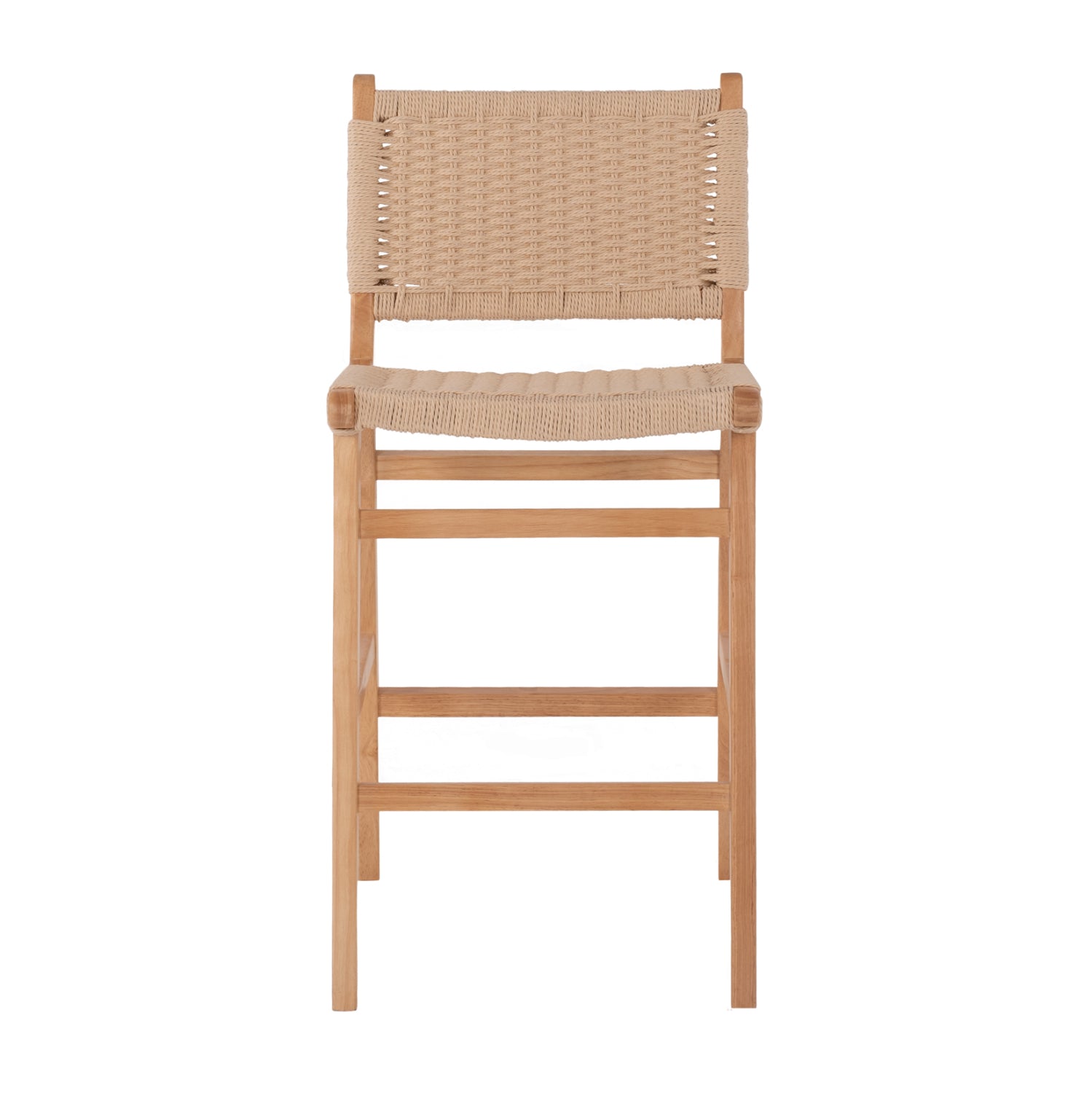 ΣΚΑΜΠΟ ΜΕΣΑΙΟΥ ΥΨΟΥΣ HM9332.01 RUBBERWOOD & ΣΧΟΙΝΙ- ΦΥΣΙΚΟ ΧΡΩΜΑ 45x46x95Υεκ. - Pakobazaar