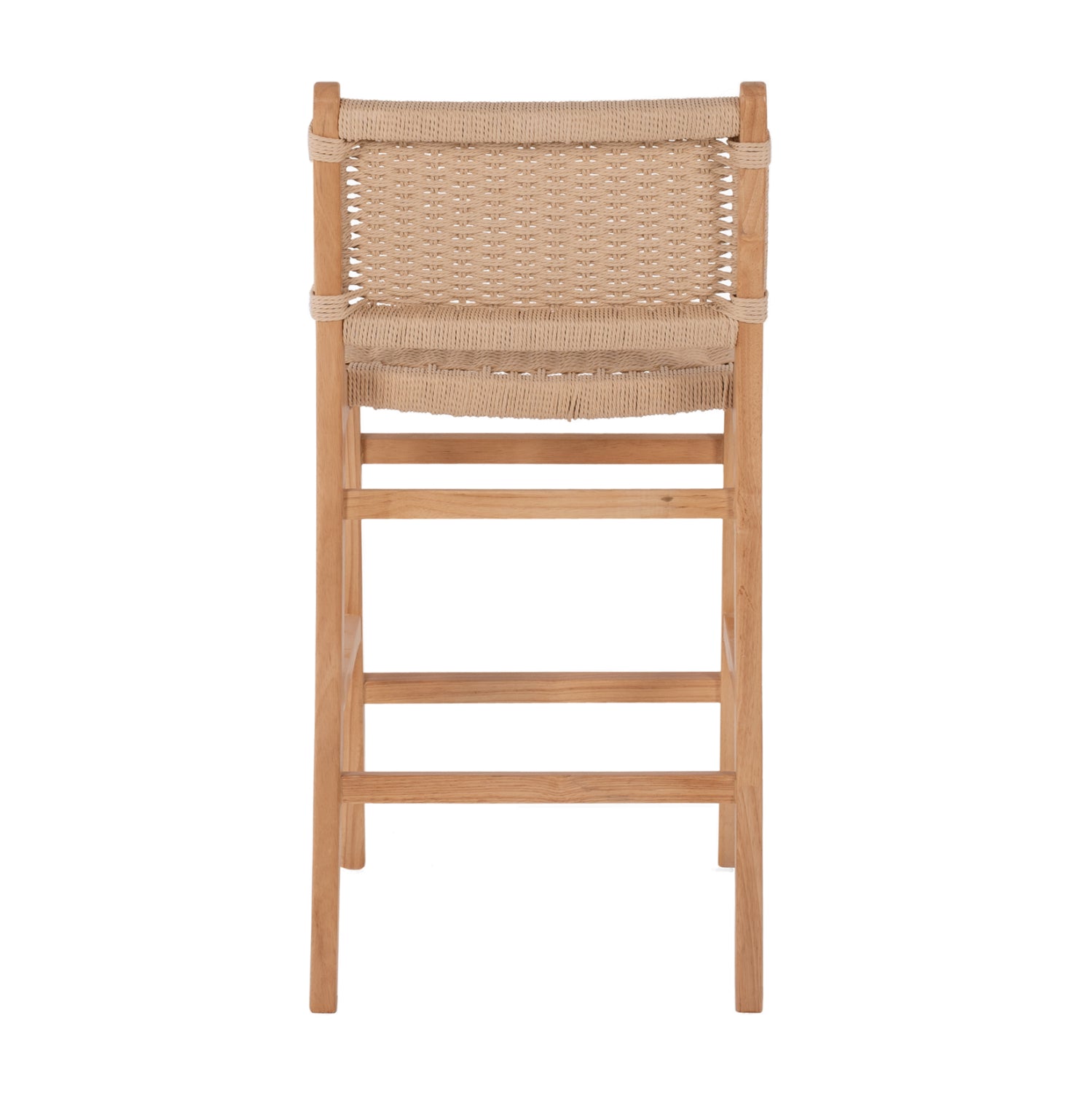 ΣΚΑΜΠΟ ΜΕΣΑΙΟΥ ΥΨΟΥΣ HM9332.01 RUBBERWOOD & ΣΧΟΙΝΙ- ΦΥΣΙΚΟ ΧΡΩΜΑ 45x46x95Υεκ. - Pakobazaar