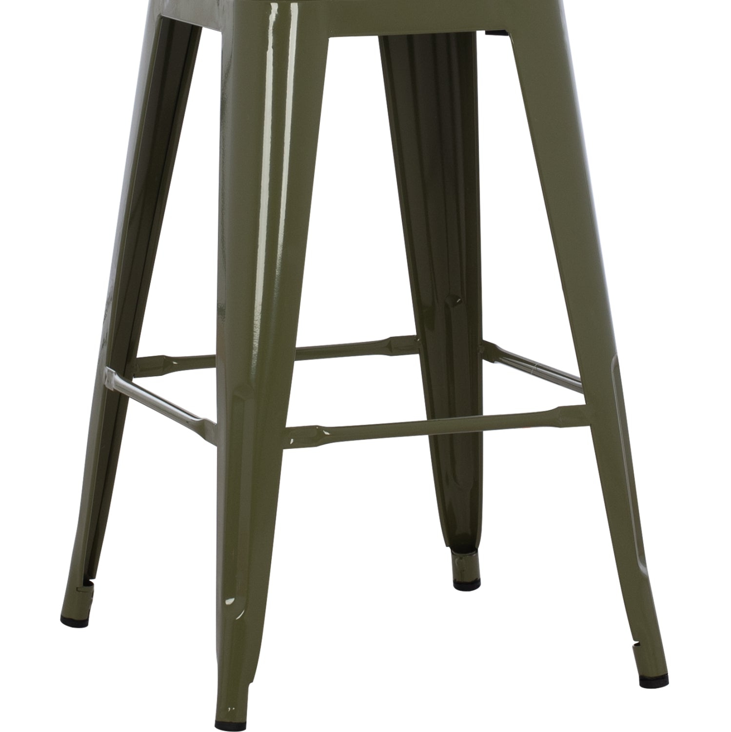ΣΚΑΜΠΟ ΜΕΣΑΙΟΥ ΥΨΟΥΣ ΜΕΤΑΛΛΙΚΟ MELITA-PRO HM8573.43 DARK OLIVE GREEN 43x43x67Υεκ. - Pakobazaar