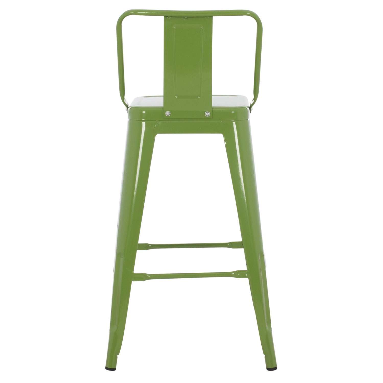 ΣΚΑΜΠΟ ΜΕΣΑΙΟΥ ΥΨΟΥΣ ΜΕΤΑΛΛΙΚΟ MELITA ΣΕ LIGHT OLIVE GREEN HM8574.13 42x42x98 εκ. - Pakobazaar