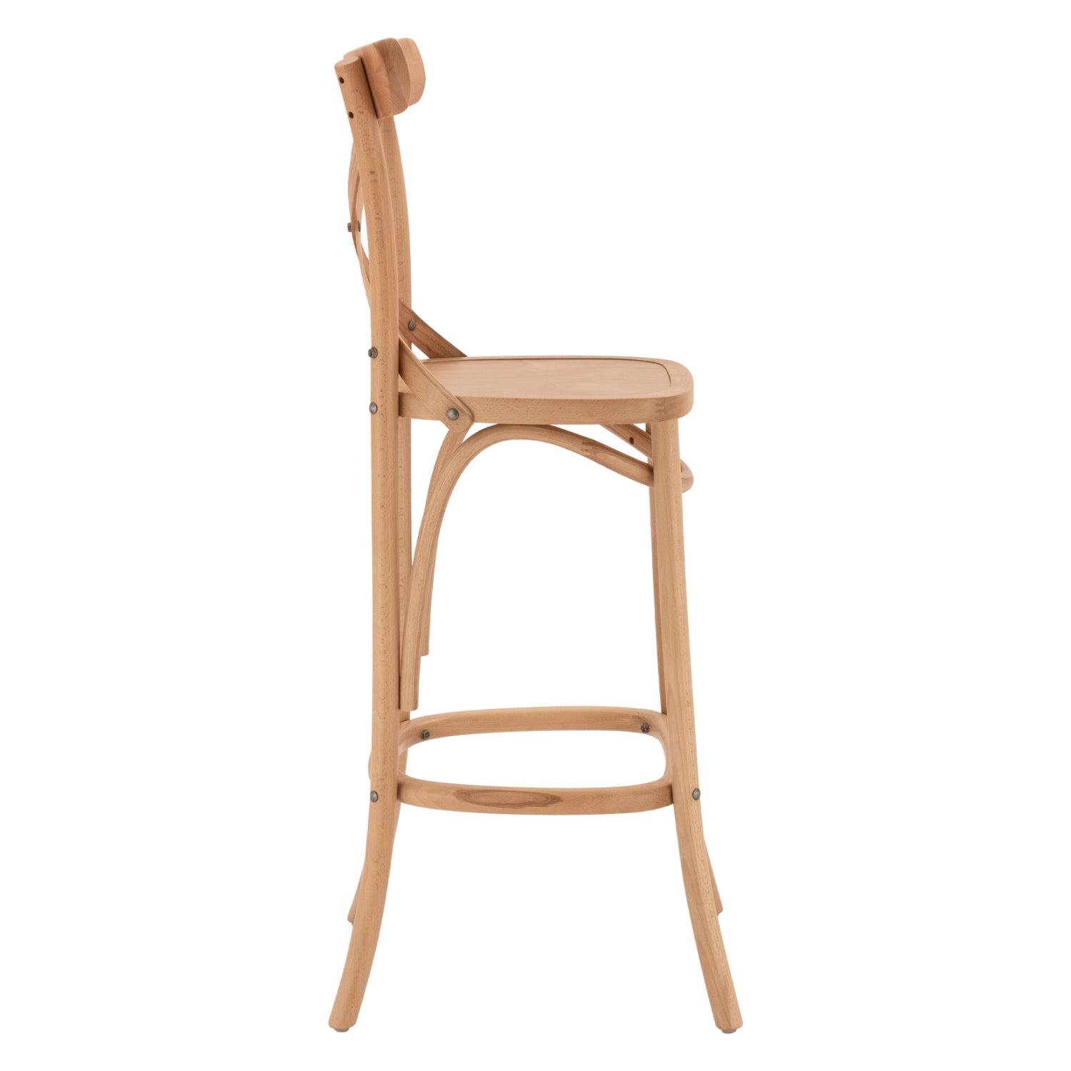 ΣΚΑΜΠΟ ΜΕΣ.ΥΨΟΥΣ GIOLIANA HM8750.01 ΑΠΟ ΟΞΙΑ ΦΥΣΙΚΟ ΜΕ PLYWOOD ΚΑΘΙΣΜΑ 46x46x101Υ εκ. - Pakobazaar