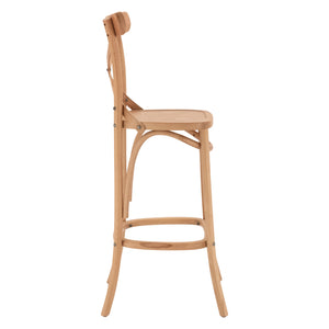 ΣΚΑΜΠΟ ΜΕΣ.ΥΨΟΥΣ GIOLIANA HM8750.01 ΑΠΟ ΟΞΙΑ ΦΥΣΙΚΟ ΜΕ PLYWOOD ΚΑΘΙΣΜΑ 46x46x101Υ εκ. - Pakobazaar