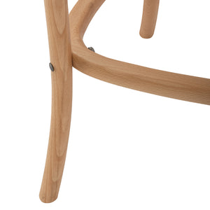 ΣΚΑΜΠΟ ΜΕΣ.ΥΨΟΥΣ GIOLIANA HM8750.01 ΑΠΟ ΟΞΙΑ ΦΥΣΙΚΟ ΜΕ PLYWOOD ΚΑΘΙΣΜΑ 46x46x101Υ εκ. - Pakobazaar