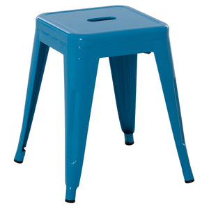 ΣΚΑΜΠΟ ΜΕΤΑΛΛΙΚΟ MELITA HM0096.48 ΣΕ ΜΠΛΕ ΧΡΩΜΑ 37x37x45Υεκ. - Pakobazaar