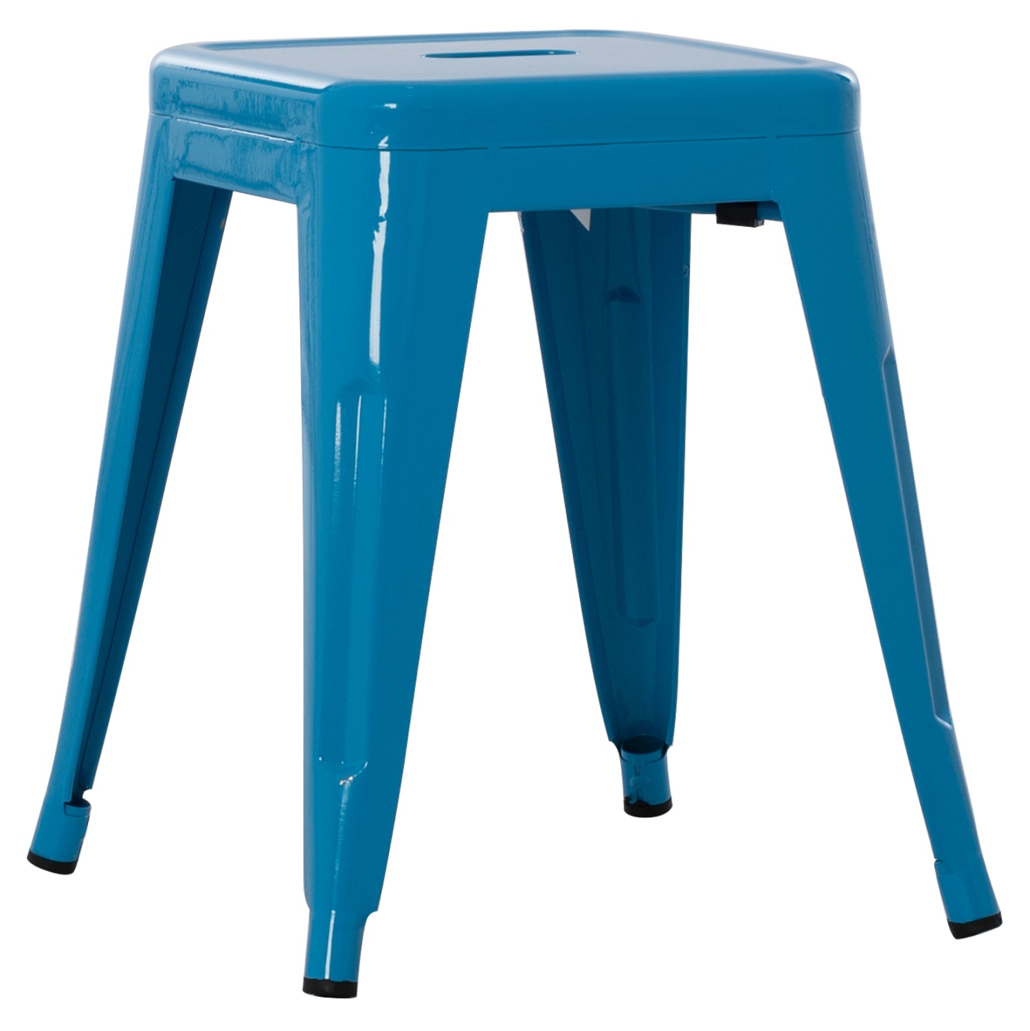 ΣΚΑΜΠΟ ΜΕΤΑΛΛΙΚΟ MELITA HM0096.48 ΣΕ ΜΠΛΕ ΧΡΩΜΑ 37x37x45Υεκ. - Pakobazaar